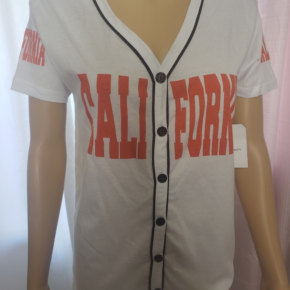 NEW CALIFORNIA LOS ANGELES ONE FIRE LARGE TOP